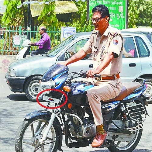 What are the different rules for policemen in Yogiraj, will be shocked to see the pictures