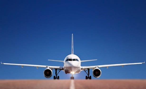 resign behind white color of airplanes