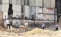 Fire in the Bijnor Mill