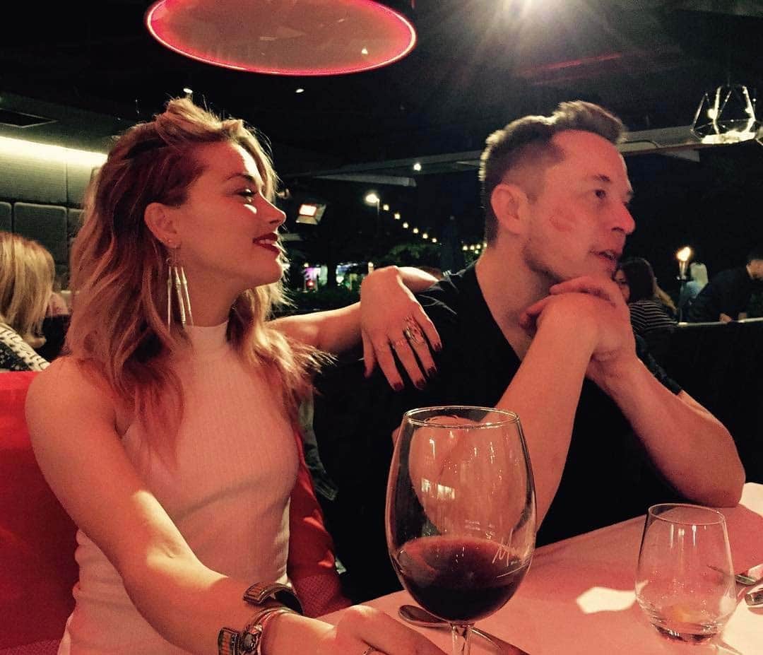 Johnny Depp's ex wife Amber Heard shares intimate photo with boyfriend Elon Musk