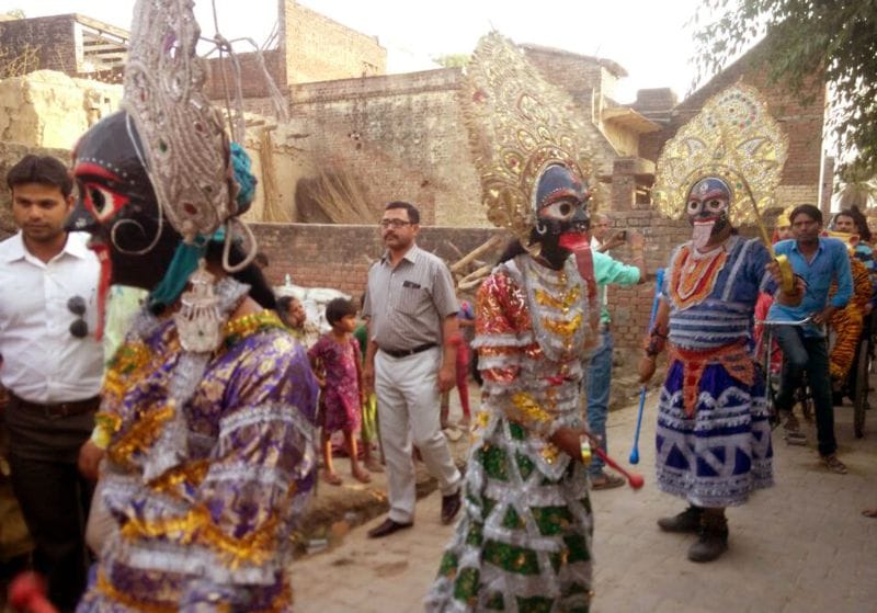 Celebration in sankat mochan dham sailai
