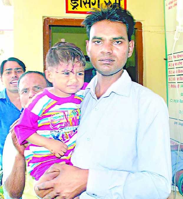 Bichhude Rehan was handed over by lady soldier near grandmother