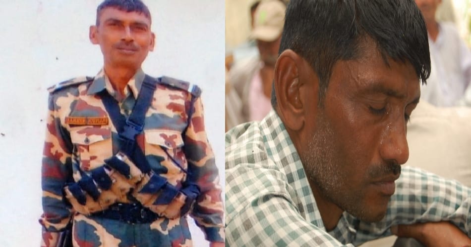 martyred CRPF soldiers's family 
