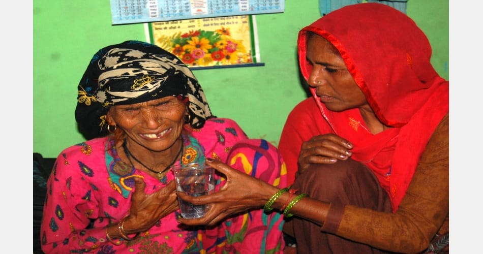 martyred CRPF soldiers's family 