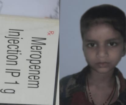 A small girl died in KGMU because of expired injection use.