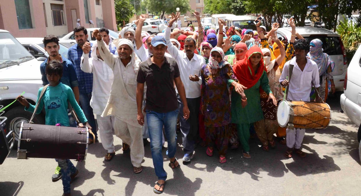 electricity nigam, haryana, rohtak, meter, electric, chief minister, cut, protest