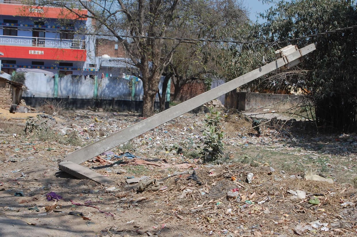 Damage in Mirzapur