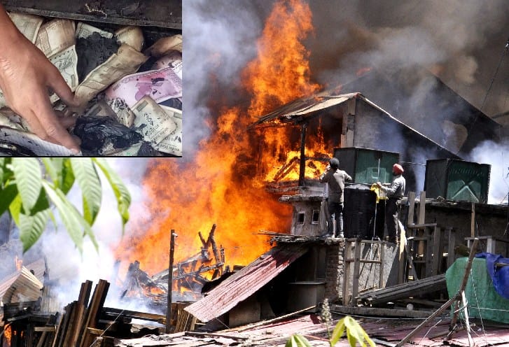 Fire Broke Out at Labour Hostel at Shimla lakkar Bazar.