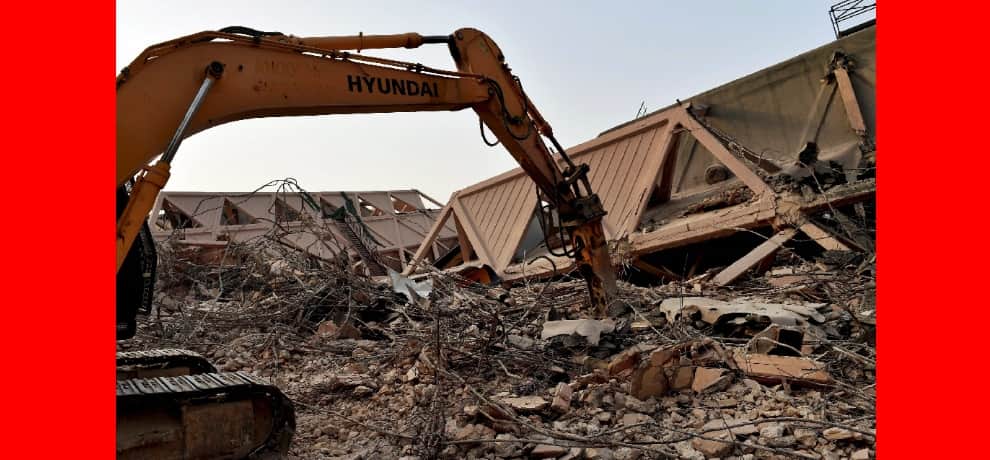 Hall of Nations in Pragati Maidan Demolished
