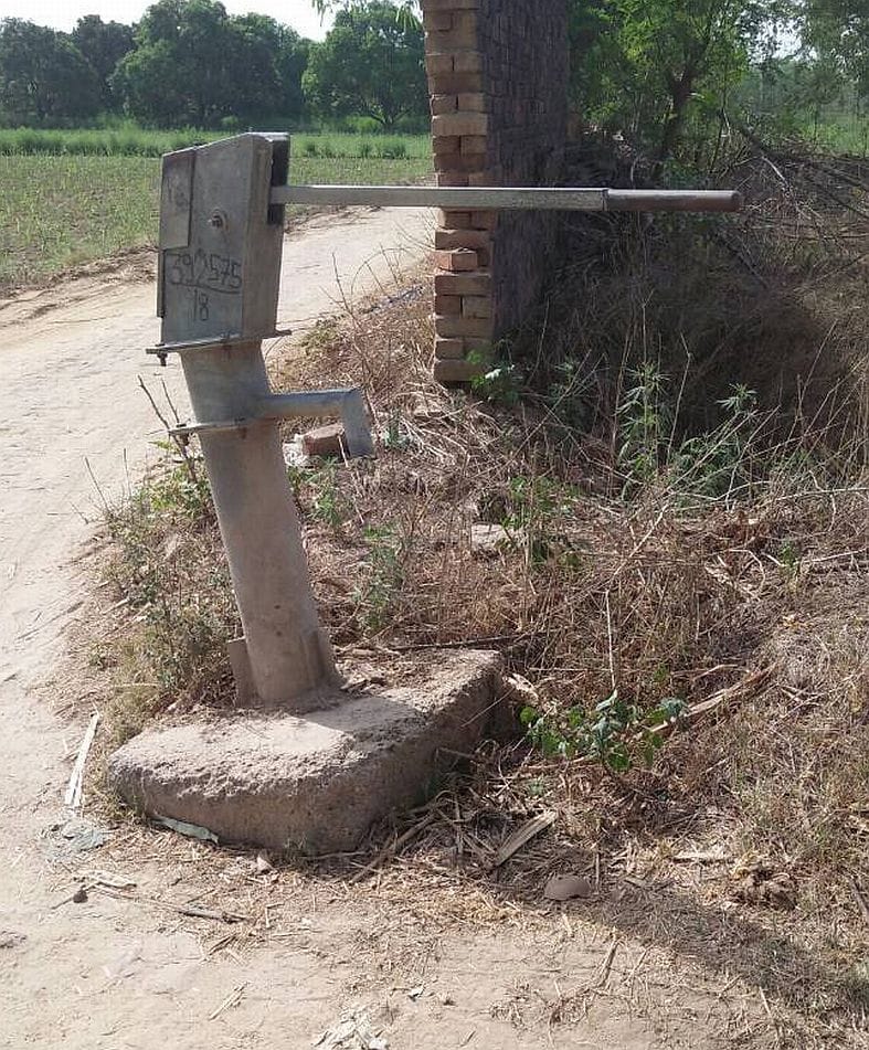 water of handpump,problem