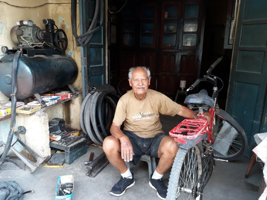 This person came from Pakistan, made millionaires in India, improves bicycles