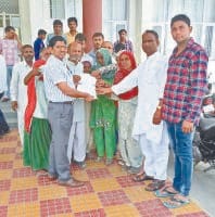 homeless people demanf self death, from president of india