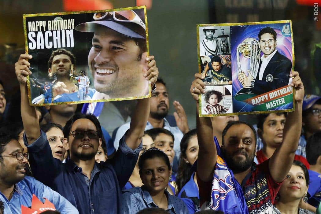 Some special photographs of sachin's birthday 