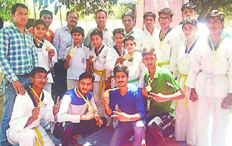 Rock Gold team's dominance in Taekwondo