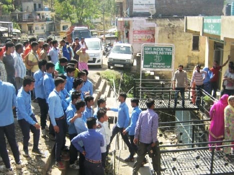 iti swarghat student in fear.