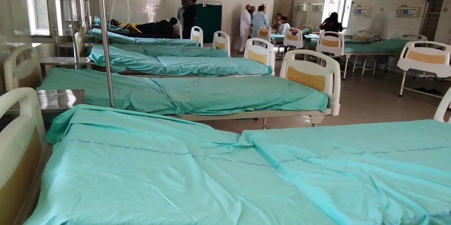 CM Yogi in action : bedsheets will now be set for different colors every day in the hospital