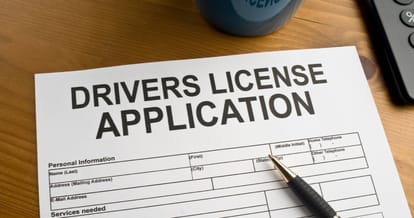 hard copy of documents not mendotary for driving licnece
