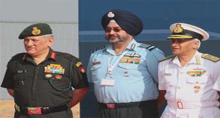 Joint operational doctrine for army, navy, air force unveiled 