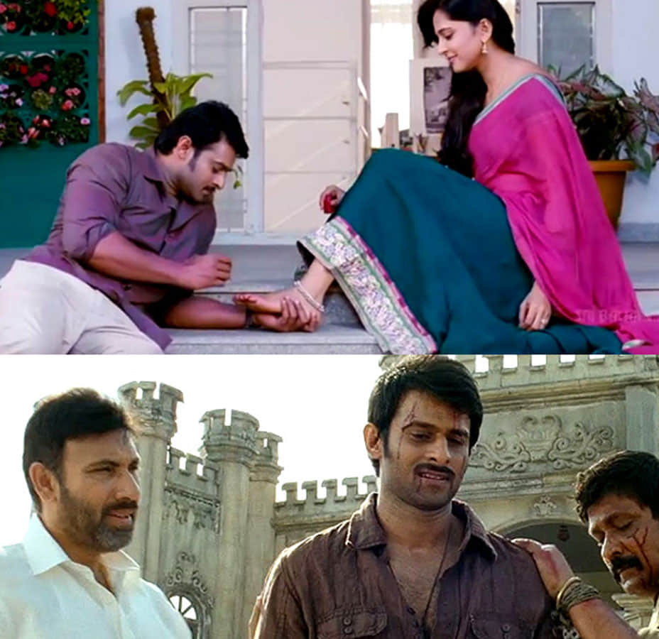 'Baahubali' Prabhas's lucky charm Sathyaraj Katappa and Anushka Shetty, baahubali 2 will be hit