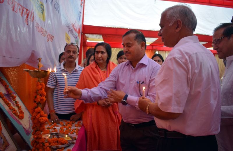 bhakti sahitya sammelan in sankat mochan dham