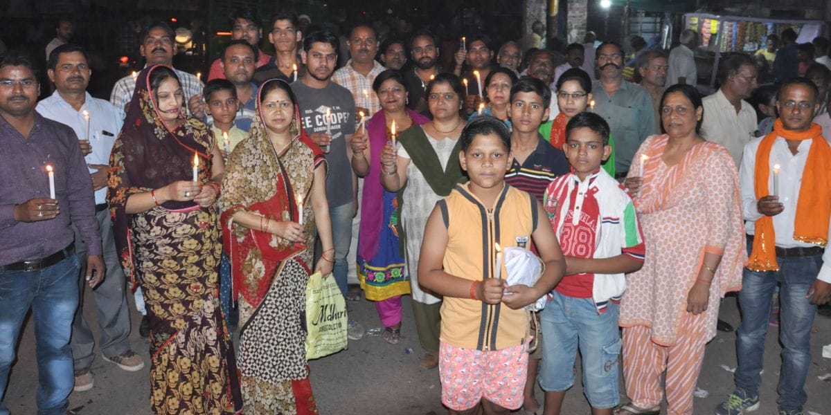 candle march remits to Sukma martyrs