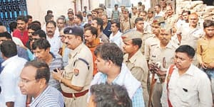 Four hours after the clash, dead bodies were taken