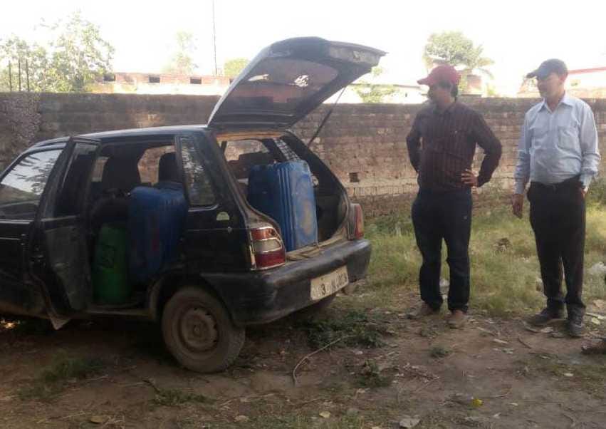23 thousand liters of diesel caught in haridwar