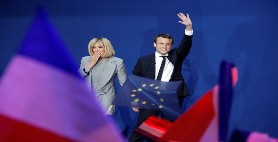 Frence: Emmanuel Macron married his schoolteacher