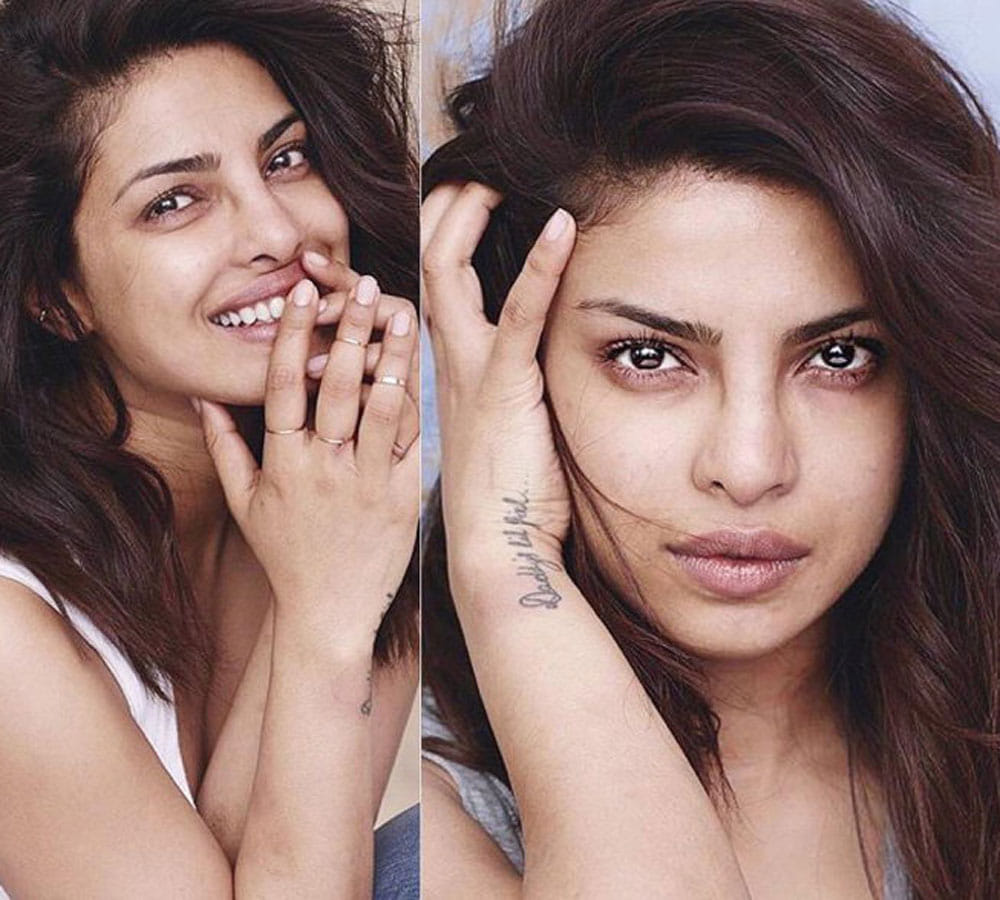 priyanka chopra looks stunning in without makeup look