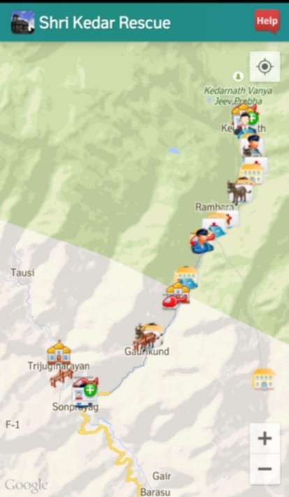 Govt launched Shrikedarnath rescue android app