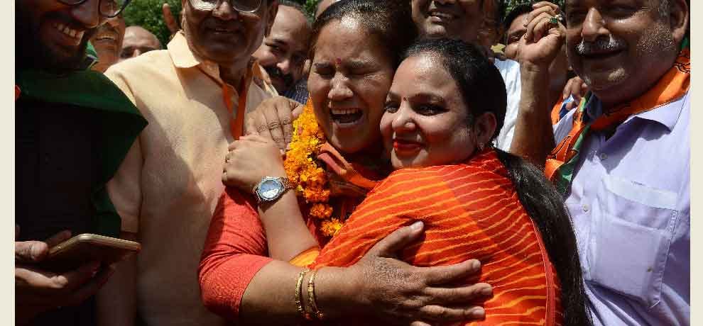 bjp candidates wins from most and less vote in mcd election 2017