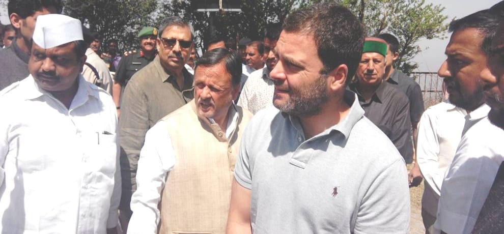 rahul gandhi not well behaved with congress workers in haryana