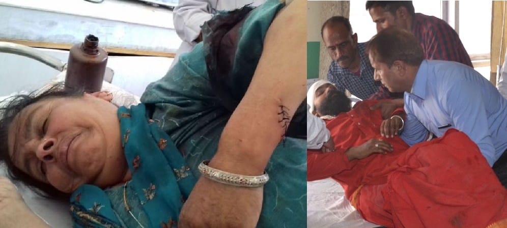 Ramlok Temple Baba Attacked a Woman At Sadhupul, Solan.