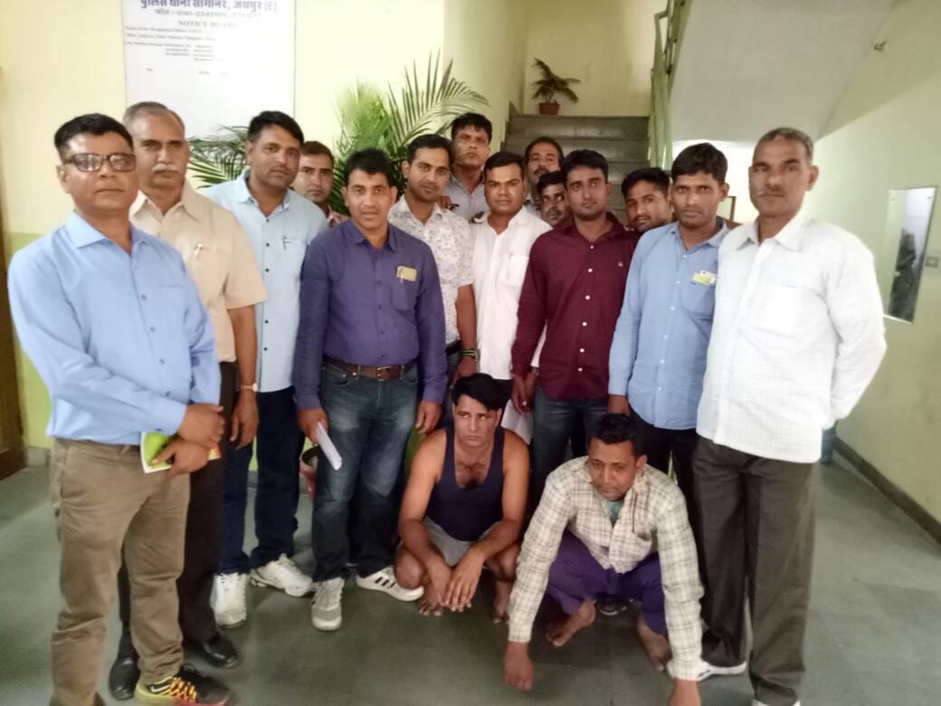 a man arrested in open jail jaipur with the supply of intoxicants, 