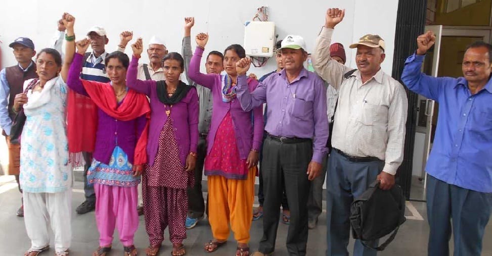 Sanjad and Basti villagers performed for teachers