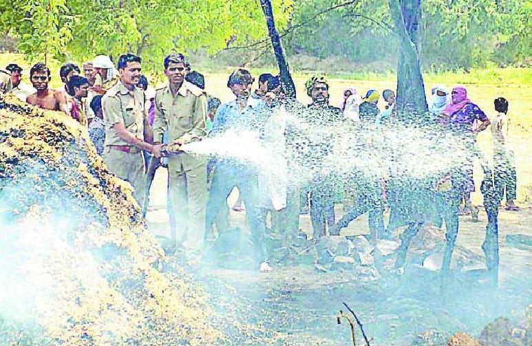 The fire Havoc in hot 