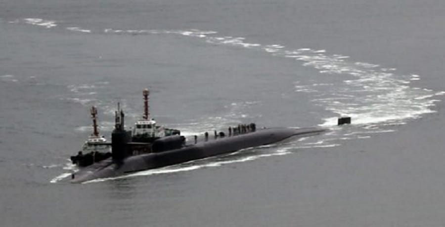 US submarine arrives in South Korea