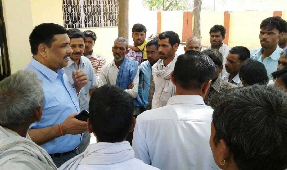 Villagers thwart thunders when closure of grain buying