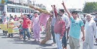 Parents annoyed due to non-admission of children March, Kurukshetra
