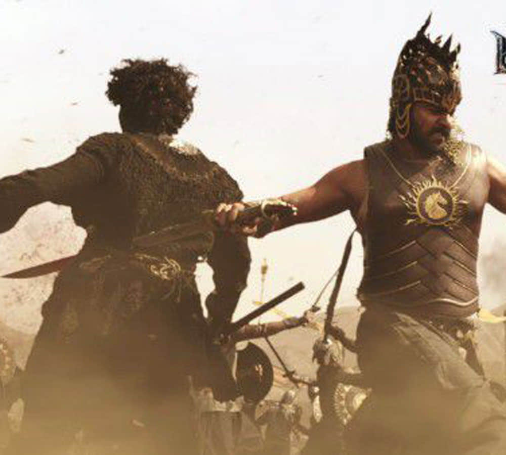‪‪baahubali 2: the conclusion‬ important scene leaked on social media