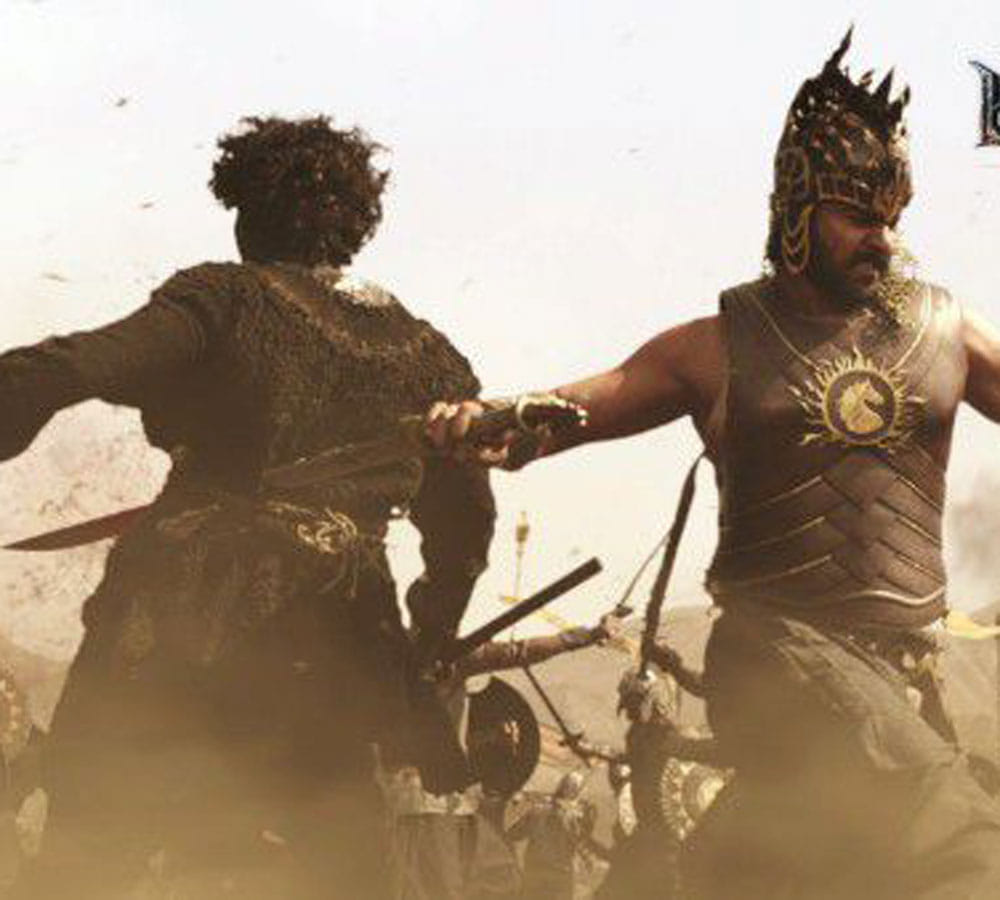 ‪‪baahubali 2: the conclusion‬ important scene leaked on social media