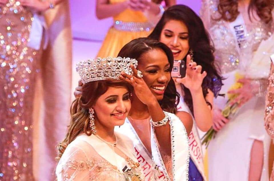  Noida girl Srishti Kaur crowned Miss Teen Universe 2017 with best national costume award
