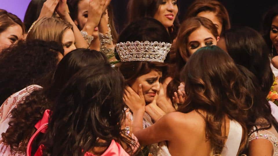  Noida girl Srishti Kaur crowned Miss Teen Universe 2017 with best national costume award
