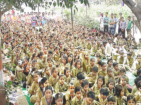 Thousands of children got free notebooks
