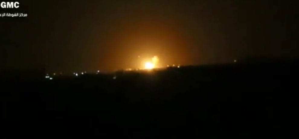 Syria in horror again now Huge explosion near Damascus Airport