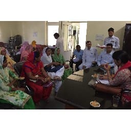 block samiti meeting over by the samosa & cold drink, sonipat