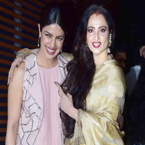 Priyanka Chopra Threw A Big Party For Her Bollywood Friends, Rekha, Kangana Ranaut Attended