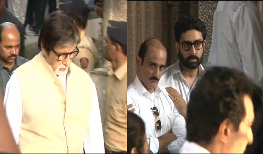 Amitabh Bachchan, Rishi Kapoor, Subhash Ghai Paid Last Tribute To Actor Vinod Khanna