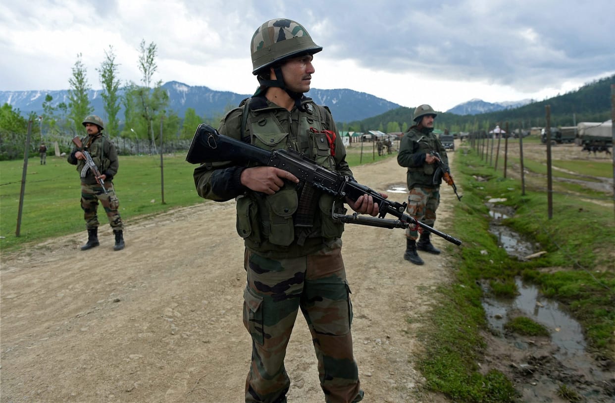 search in kupwara continues on second day