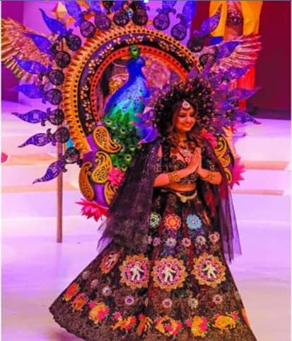  Noida girl Srishti Kaur crowned Miss Teen Universe 2017 with best national costume award